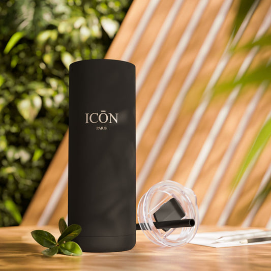 ICŌN Paris Skinny Matte Sipper Tumbler